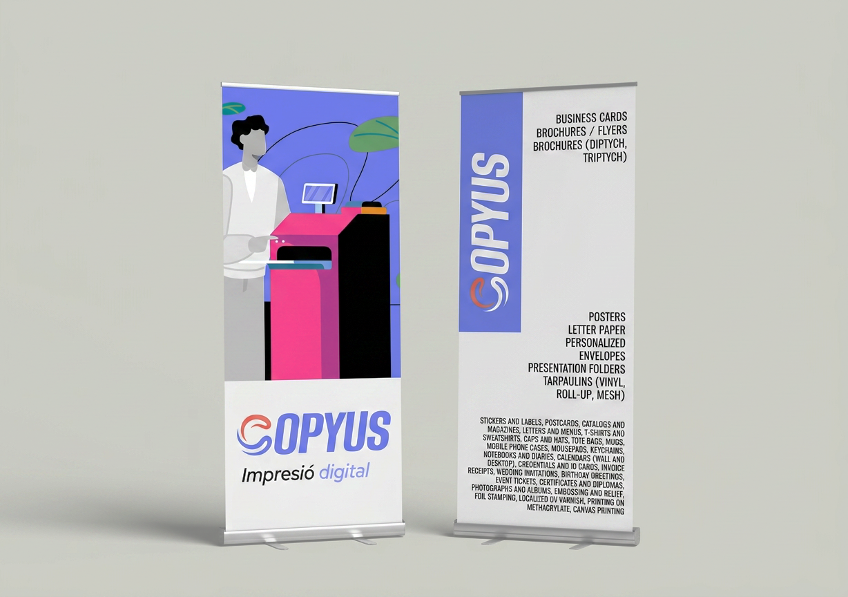Lones (vinil, roll-up, malla)